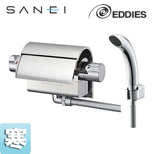 浴室用蛇口 EDDIESシリーズ[台][サーモシャワー混合水栓][湯水芯90mm][寒冷地]