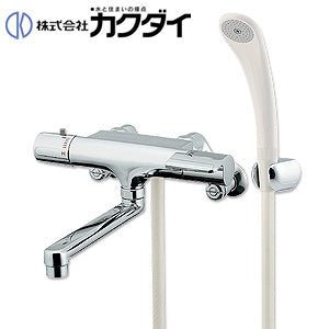 【くーたろう】 SALE】♭浴室用蛇口[壁][浴槽・洗い場兼用][サーモスタット付シャワー