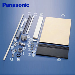 未使用　Panasonicパナソニック　N-KH450K シンク下設置部材セット シンク下設置部材キット[ブラック][ビルトイン食洗機部材] – 住設