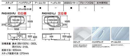 PAS1621RLJ-NW1-R 詳細2