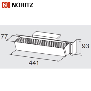 ショッピング人気 ♪ノーリツ 関連部材【0706290】排気カバーC97 給湯