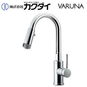 117-138-Dカクダイシングルレバー混合栓シャワーマットブラックVARUNA 楽天市場】117-138-D カクダイ シングルレバー混合栓（シャワー