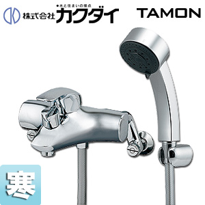 浴室用蛇口 TAMON[壁][洗い場専用][シングルレバーシャワー混合水栓][寒冷地]