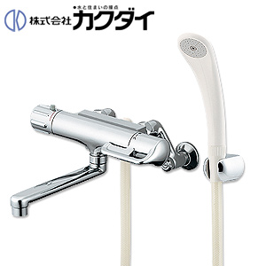 新品未使用 KAKUDAI サーモスタットシャワー混合栓 173-059 浴室用蛇口