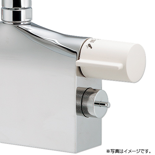 浴室用蛇口[台][サーモデッキシャワー混合水栓][首長240mm][一般地]