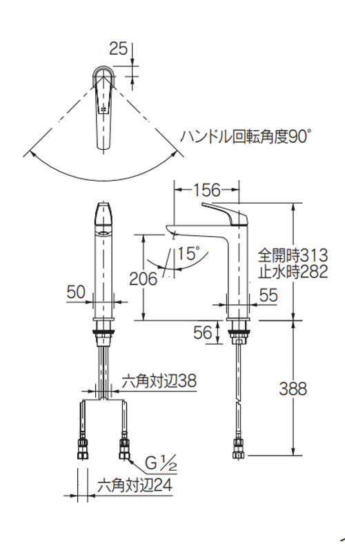 コーケン ko-ken 1(25.4mm) 18300A-3inch 6角インパクトディープ