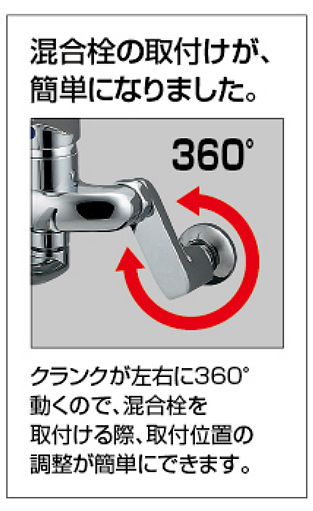 192-336｜カクダイキッチン用蛇口[壁][シングルレバー混合水栓]