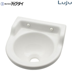 手洗器単品[壁掛式][丸形][Luju]