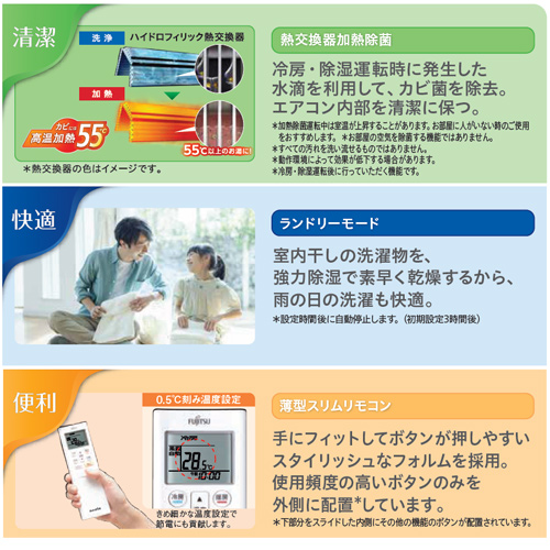 AS-V56K2W+AO-V56K2｜富士通ゼネラルルームエアコン[Vシリーズ][200V]