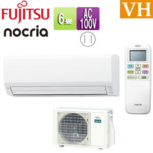 ルームエアコン[VHシリーズ][100V][6畳][2.2kW][ノクリア][2025年モデル]