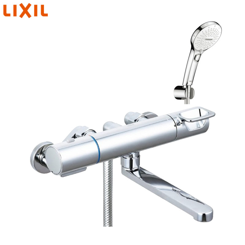 浴室用蛇口 クロマーレS[壁][浴槽・洗い場兼用][サーモスタット付シャワーバス混合水栓][SPA U][スイッチ付][めっき][吐水口170mm][寒冷地]