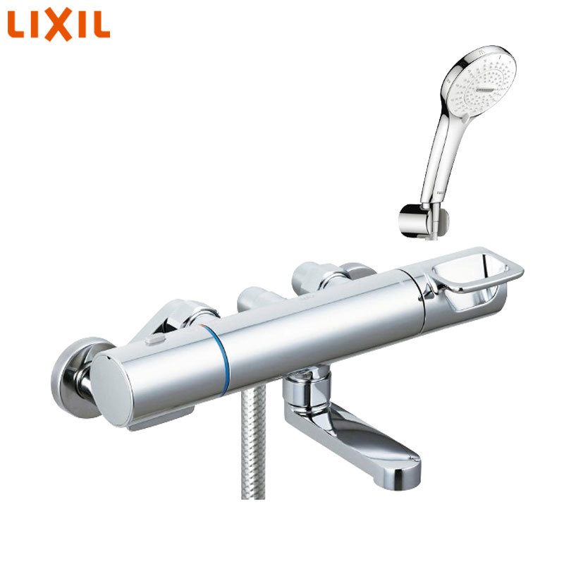 浴室用蛇口 クロマーレS[壁][洗い場専用][サーモスタット付シャワーバス混合水栓][SPA U][めっき][吐水口90mm][一般地]