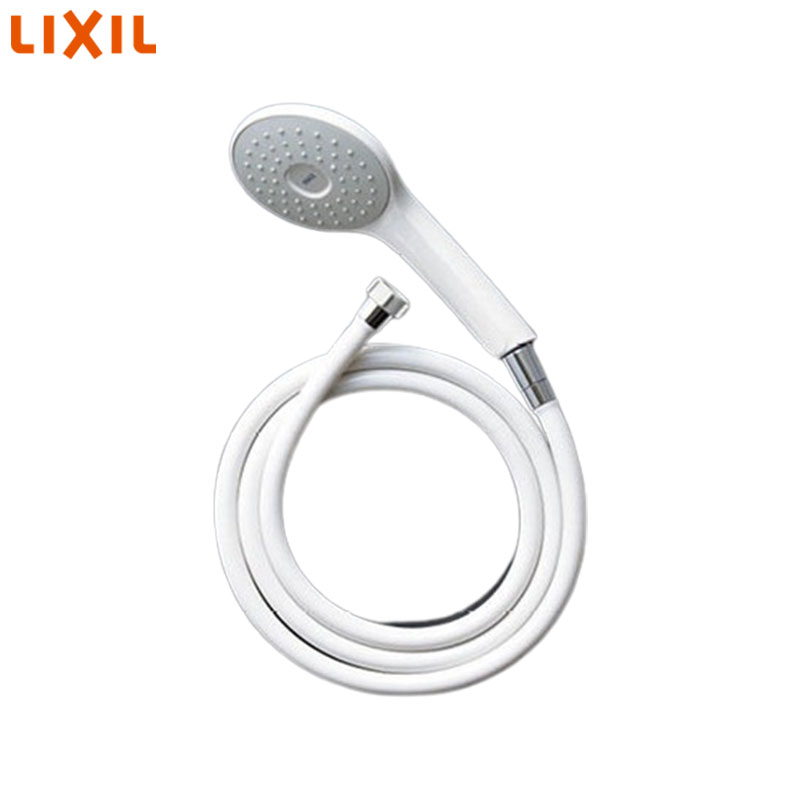 シャワーヘッドセット[取り替え用パーツ][エコアクアPlus][樹脂製部カビホース][長さ1.8m][接続ネジ:G1/2]