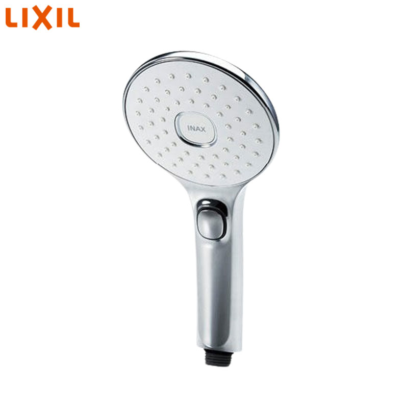 シャワーヘッド[取り替え用パーツ][エコアクアPlus][スイッチ付][めっき][接続ネジ:G1/2]