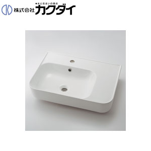 壁掛洗面器[Claytan][壁掛専用][水栓取付穴径：φ35][容量：4.1L][オーバーフロー付]