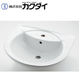 洗面器単品[壁掛式][丸形][水栓取付穴径:φ35][中央1ヶ所][クレイタン]