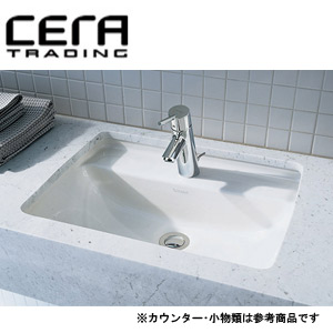 DV030249-00-set｜CERAカウンター式洗面器セット[デュラビット][スタルク3]