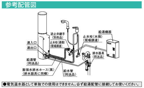 ●ほっとエクスプレス[即湯システム][容量2L][化粧台タイプ][オフト用][洗髪タイプ][間口600mm]