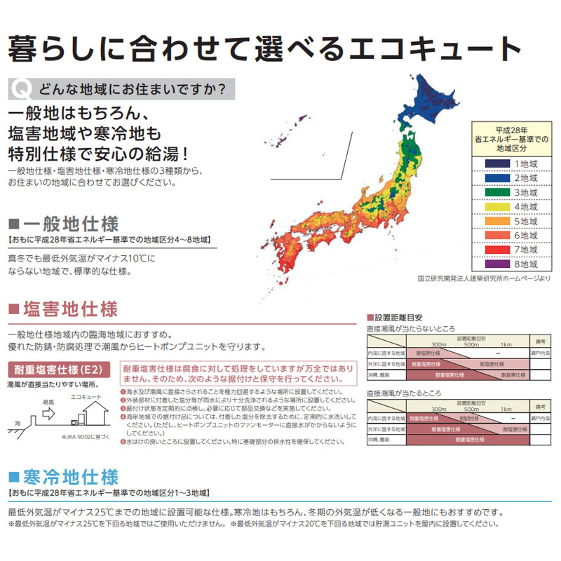 ♪【10年保証付】【工事費込】【近畿エリア限定】エコキュート[給湯専用][370L][スリム][標準圧][井戸水対応][一般地][耐重塩害仕様][標準リモコン脚部カバー][スマイル10]