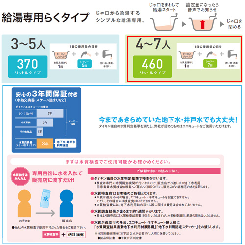 ●エコキュート[給湯専用][460L][パワフル高圧][一般地寒冷地兼用][リモコン脚部カバー]