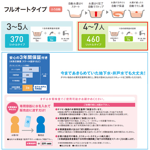 ●エコキュート[フルオート][460L][一般地][リモコン脚部カバー]
