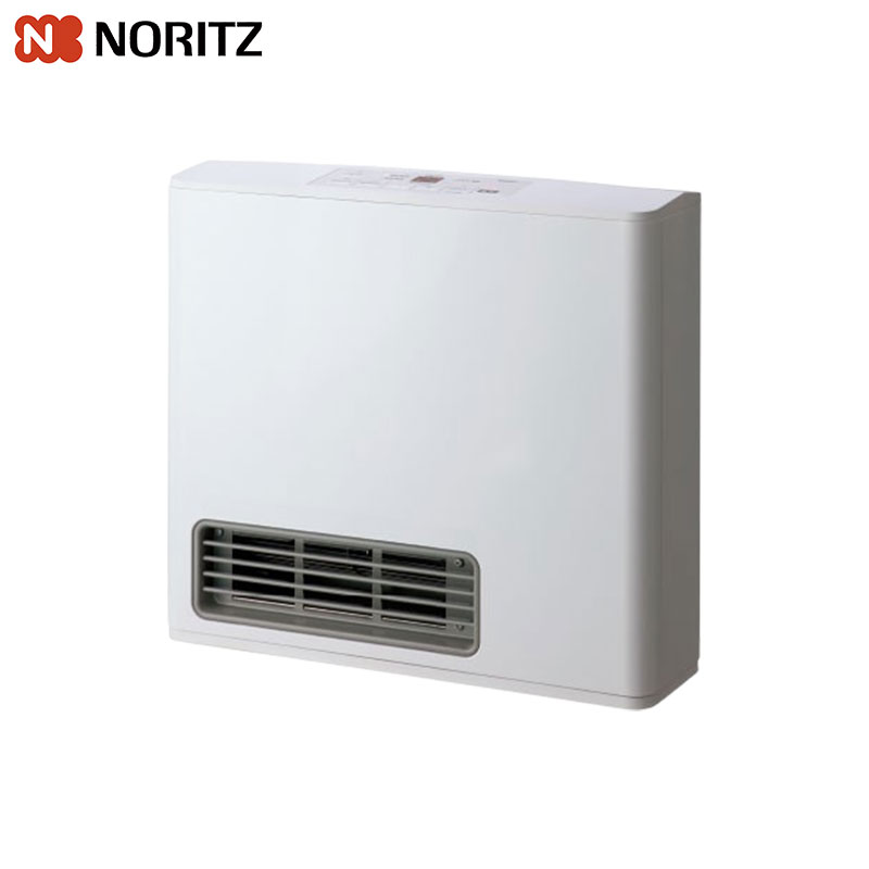 【台数限定】【SALE】ガスファンヒーター[暖房能力:2.44kW〜0.52kW][木造7畳まで][スノーホワイト][2025年][都市ガス]▲