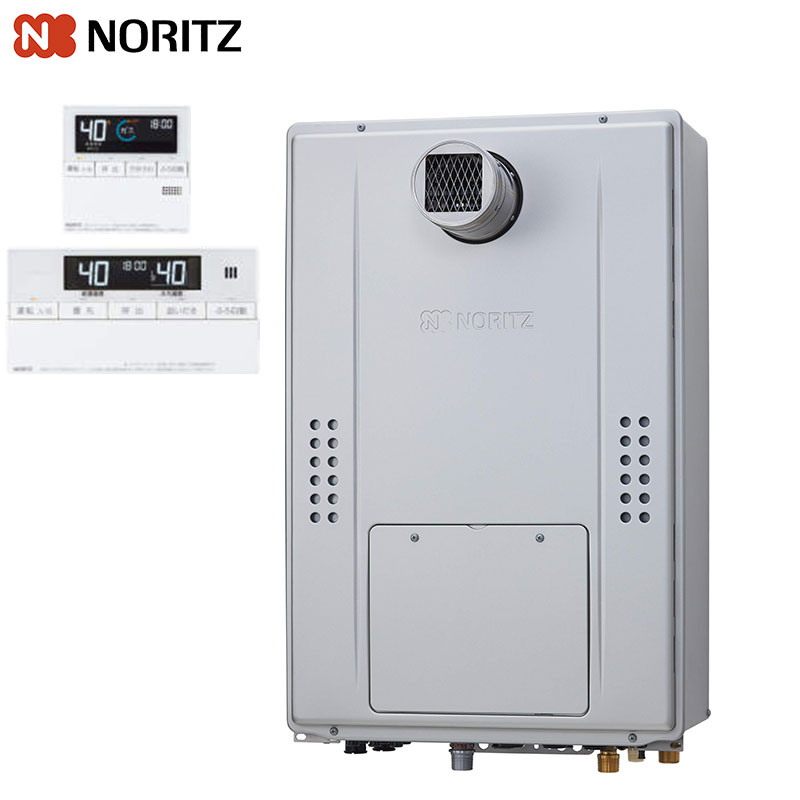 熱源機 [エコジョーズ][浴室・台所リモコンセット][1温度][暖房能力11.6kW][PS扉内設置型][前面排気][延長可能][フルオート][16号]