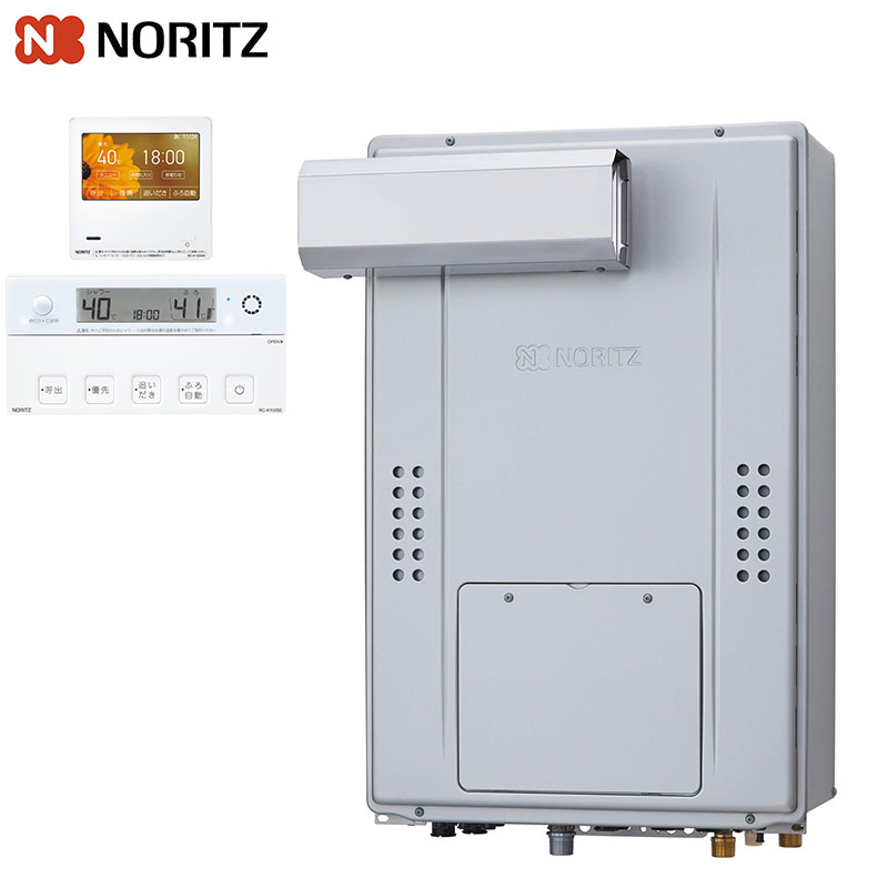 熱源機 [エコジョーズ][浴室・台所リモコンセット][2温度][3P熱動弁内蔵][2-3][暖房能力11.6kW][アルコーブ設置型][フルオート][24号]