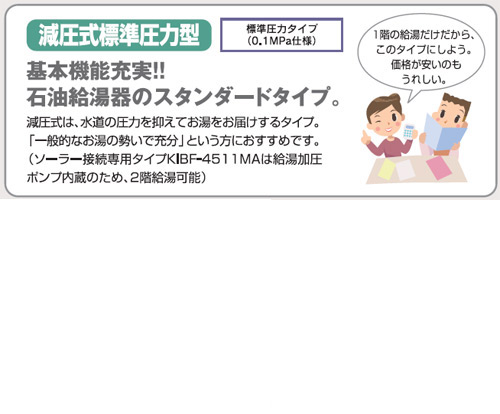 強制追焚付石油給湯器[浴室・台所リモコンセット][オート][4万キロ][減圧式][屋外据置形][ステンレス外装]