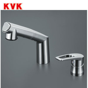 洗髪シャワー混合水栓[ホース引出式シングルレバー][一般地]