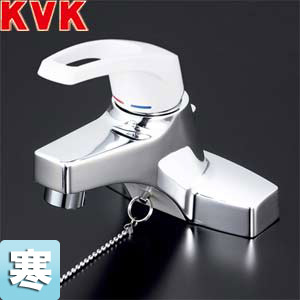 KVK 洗面用シングルレバー混合水栓（湯側回転角度規制） KM8007A :a