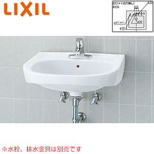 L-176UEC｜LIXIL洗面器単品[壁付式][そで無大形]