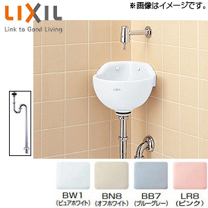 L 92 Lf 80 Sset Lixil 手洗器セット 隅付小形 壁付式 Lf 80
