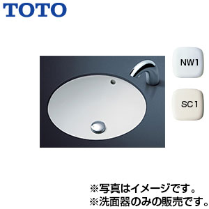 L530｜TOTO｜カウンター式洗面器単品[アンダーカウンター式][丸型洗面 