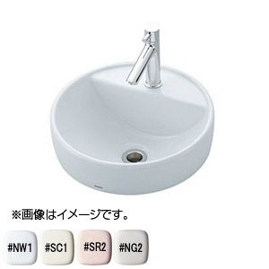 カウンター式手洗器セット[ベッセル式][ベッセル形手洗器][立水栓][TLS01101J][壁排水][壁給水]