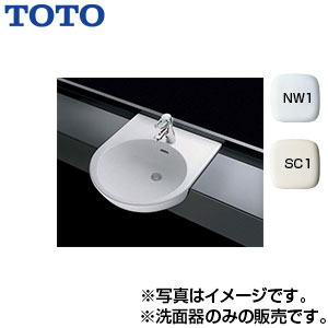 洗面器単品[オーバーカウンター式][セルフリミング式][丸形][水栓取付穴径:φ35][中央1ヶ所]