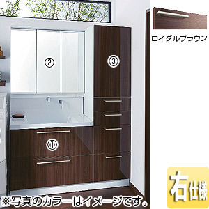 LDRC090BCGEN1-set1-M-R｜TOTO○洗面化粧台セット オクターブ[間口