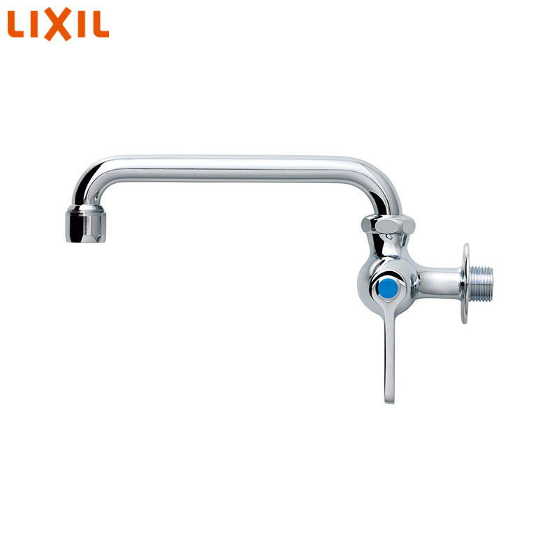 ユーティリティ用蛇口[壁][単水栓][自在水栓][レバー式][泡沫][スパウト170mm][一般地寒冷地共用]