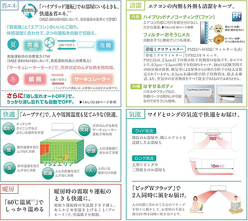 ルームエアコン[BXVシリーズ][200V][18畳][5.6kW][霧ヶ峰][2016モデル][ドレンソケット付]