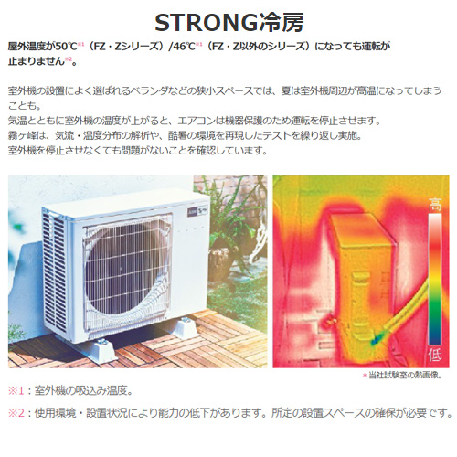 MSZ-JXV5622S(W)｜三菱電機○ルームエアコン[JXVシリーズ][200V]