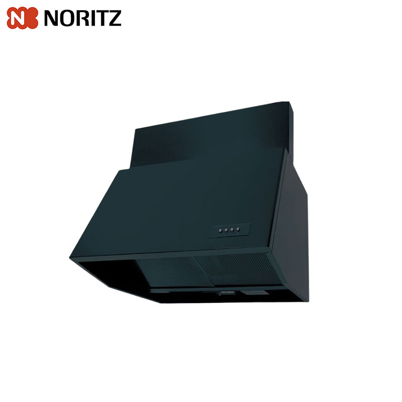 レンジフード[シロッコファン][幅75cm][総高さ70cm][ブーツ型][前幕板付属][ブラック]