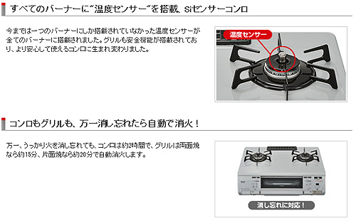 RTS-338NHTS(LG)-R 13A｜リンナイガステーブルコンロ[しる受けレス