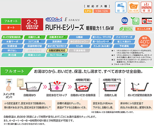 RUFH-E1615AT2-3(A)｜リンナイ○熱源機[エコジョーズ][本体のみ]