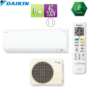 DAIKIN S223ATES-W Eシリーズ  (主に6畳用) 2023年リモコン付属