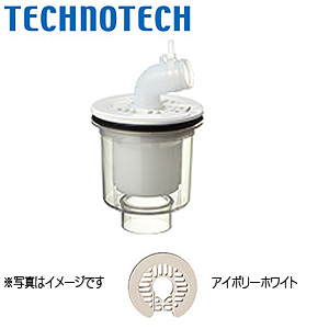 TPF640-CW1｜テクノテック｜洗濯機用防水パン[給水栓付][フォーセット 