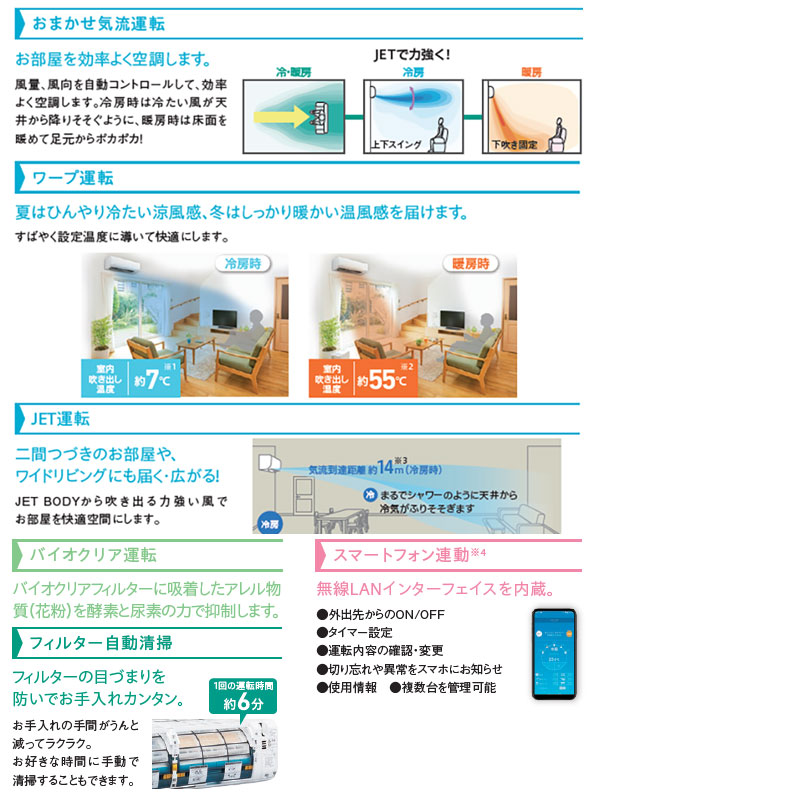 ルームエアコン[Rシリーズ][200V][18畳][5.6kW][ビーバーエアコン][ファインスノー][2026年モデル]