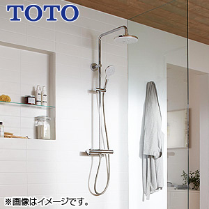 TBW01405J｜TOTO浴室用蛇口[壁][サーモスタット付シャワーバス混合水栓