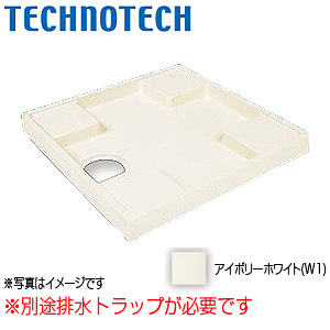 TS640-CW1｜テクノテック洗濯機用防水パン[スタンダード][幅640mm]