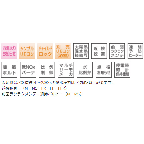 ●石油ふろ給湯器[台所リモコン付属][ボイスリモコン][SAシリーズ][給湯専用][水道直圧式][屋外据置型][前面排気][4万キロ]