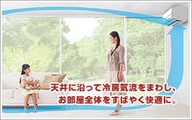 夏の快適冷房
